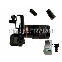 Teléfonos móviles telescopio de bolsillo monocular 8 x monocular telescopio universal de teléfono móvil