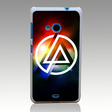 Linkin Park Logo Colorful Hard White Case for Nokia Microsoft Lumia 535 630 640 640XL 730 Phone Cover Back
