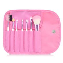 Pink Color Brand New Fashion Professional 7 pcs Makeup Brush Set tools HOT Make up Toiletry