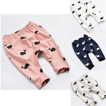 2016 Baby boys girls pants Spring Kids clothing Children Cotton long trousers Leggings