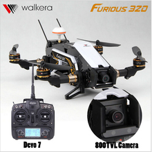 F16884/85 Walkera Furious 320 RC Drone with Camera TVL800 1080P Devo7 2.4G Transmitter RTF Quadcopter OSD CFP Modular