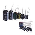 Radial Electrolytic Capacitor Assortment Set 15 Values 50V 1uF 2200uF Wholesale 120pcs Set