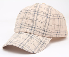 2016 New Trendy Accessories Gorras Cool Summer Cotton For Unisex Casual Hip Pop Hats Fashion Plaid Baseball Cap Snapback