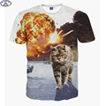 Mr 1991 Super powers cat printed 3D t shirt for boys fashion girls t shirt summer