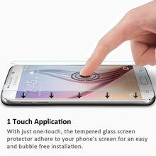 2015 New Ultra Thin HD Protective Tempered Glass Screen Protector For Samsung Galaxy S6 Mobile Phone