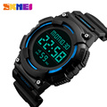 SKMEI New 2017 Fashion Digital Watch Men Countdown Sports Watches Mens Double Time Chronograph Military LED
