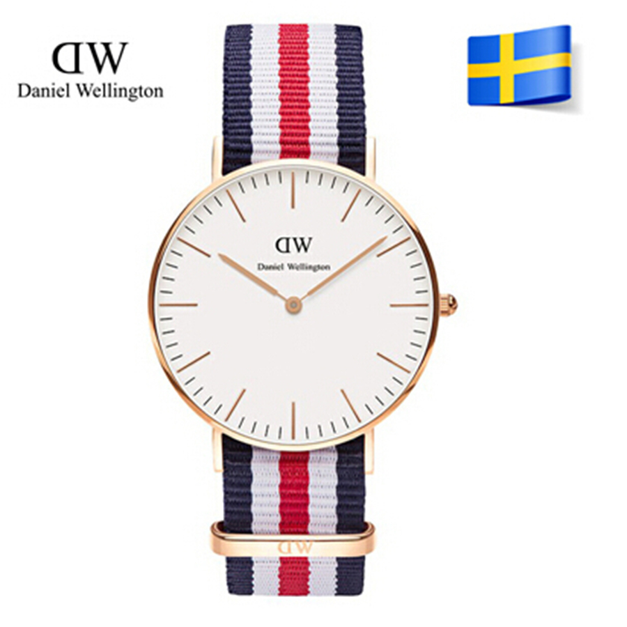 DW 2015 Daniel Wellington s top luxury brand Fashion watches men look at women quartz watch