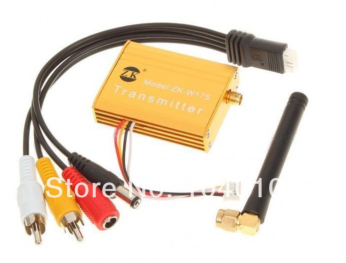 Wireless UHF Transmitter For TV / Car Rearview Camera / CCTV Transmission. Free Shipping Wireless UHF Transmitter For TV / Car Rearview Camera / CCTV Transmission. Free Shipping