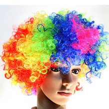 Hallowmas wig for performance clown wig dance party magic toys magic tricks stage magic