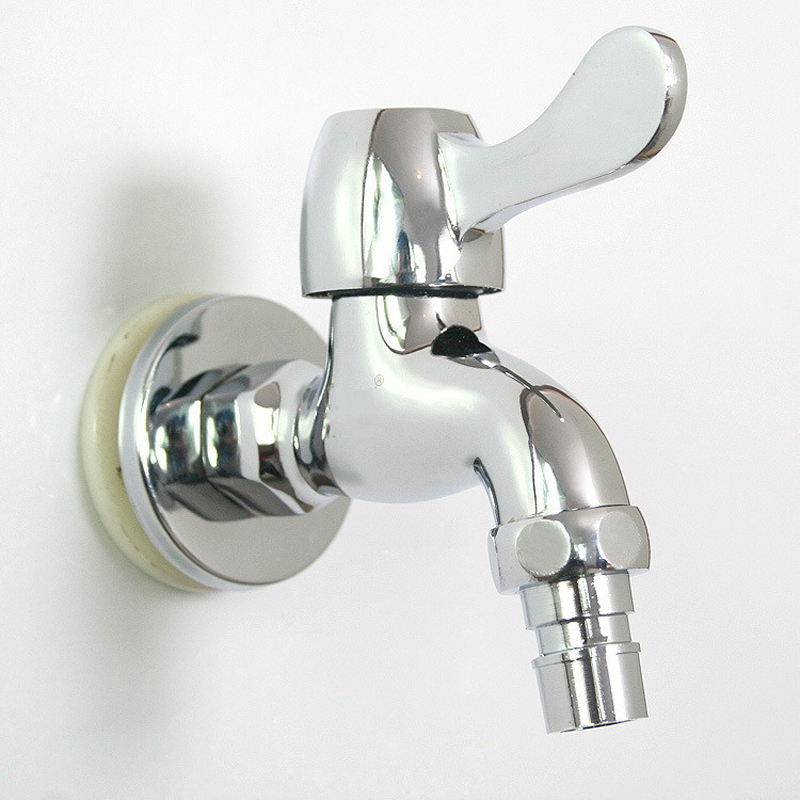 Rubihome basin taps single wall mounted tap brass bibcock for washing machine faucet bathroom or outdoor garden hardware