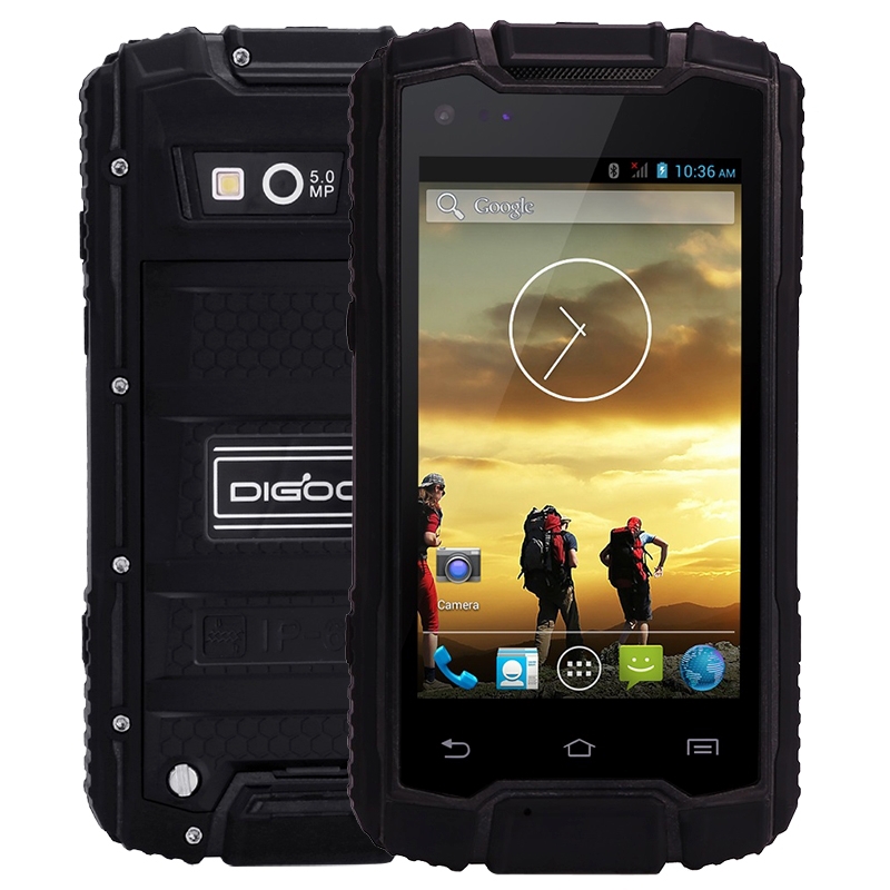 DG1 Plus 4 0 Android 4 2 Waterproof Shockproof Dustproof Mobile Phone MTK6582 Quad Core1 3GHz