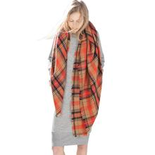 New Design Scarf Wrap Shawl Plaid Cozy Checked Lady Men Women Blanket Oversized Tartan free shipping N20