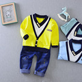 2017 Spring New Boy Fashion Suits T shirt and Pants 2 Sets of Children s Wear