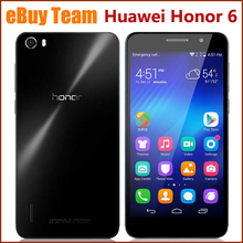 Original FDD-LTE 5″ Android 4.4 MTK6592 Octa Core Cell Phones 1.7GHz 3GB+16GB Unlocked IPS 1920×1080 13MP Camera HUAWEI Honor 6