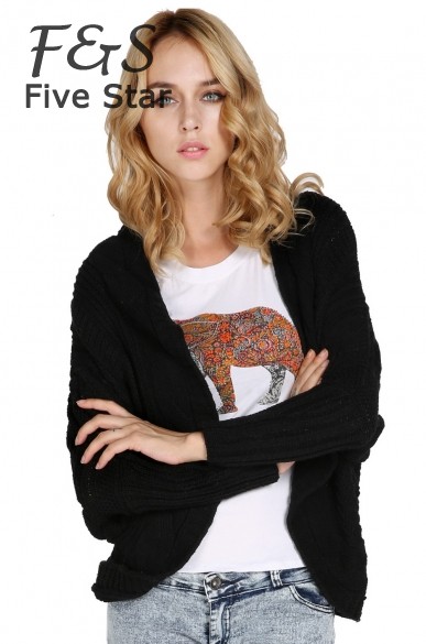 10 pcs/lot Hot Girls Wool Sweater Coat Women's Wool & Blend Coats Knitted Sweater Cardigans Pullovers SV22 SV007159