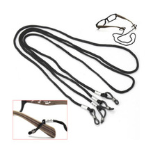 New Useful Black Glasses Strap Neck Cord Adjustable Sunglasses String Lanyard Holder Exercise Essential