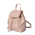 2016 New Fashion Drawstring Flap Backpack Famous Brand Women Solid Color Simple Zipper Ornament High Quality