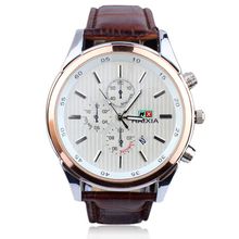 new Creative Sports Style Luxury Fashion Mens and women Genuine Leather Band Analog Quartz Watches Casual Males Business Watch