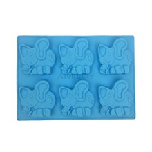 26*18.5*1.8cm Elephant Shape Silicone Cake Mold Biscuit Baking Pan Pudding Mould Kitchen Accessories