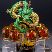 Dragon ball toys 2015 New Russia PVC Dragon ball action figures toy for Kids 1 dragon +7 balls +1 bracket brinquedos baby toy