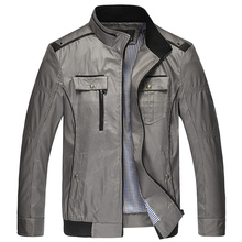 2015 New Mens Jackets Cotton Tops Loose Jacket Fashion Casual Men’s Jacket Coat Plus size 6XL/7XL/8XL