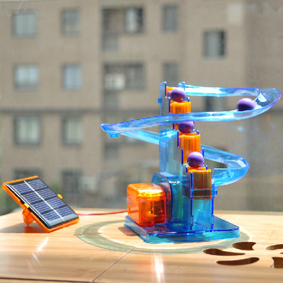 Ball moving! Creative solar toys diy children assembled scientific experiments favorite track ball solar toys kids free shipping Ball moving! Creative solar toys diy children assembled scientific experiments favorite track ball solar toys kids free shipping