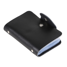 1pcs Free Shipping Men s Women Leather Credit Card Holder Case card holder wallet Business Card
