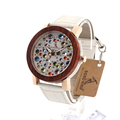 BOBO BIRD Women Top Brand Design Rhinestone Watches Austrian Crystal Ceramic Leather Band Women Dress Watches
