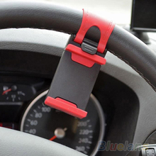 Car Steering Wheel Mount Holder Rubber Band For iPhone iPod MP4 GPS Mobile Phone Holders 01SZ