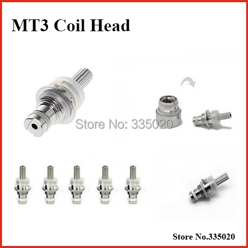 MT3 EVOD Replacement 2 4ohm Bottom Heating Coil Head Electronic Cigarette Detachable MT3 Clearomizer Coil Head