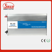 3000W 24VDC to 220VAC pure sine wave inverter with 10A AC charge for solar panel and home applications