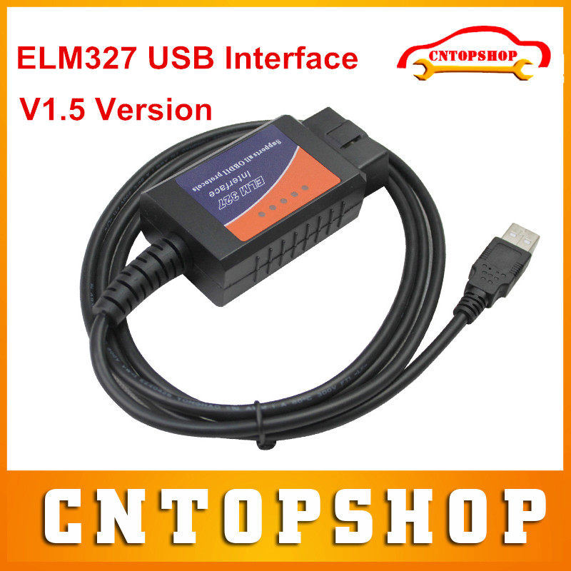   ELM327 USB   ELM 327 USB  V1.5  OBD2     OBD2
