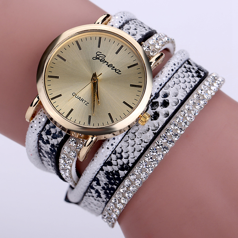 montre bracelet forme serpent