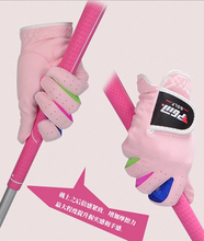 Top Quality Microfiber fabric Soft Breathable skidproof Magic Golf Gloves Sport Gloves for Children Free Shipping