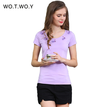 2016 New Top Quality Swan Beading Lace T Shirt Women Animal Design Fashion Tops Back Hollow