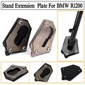 Motorcycle CNC Parking Side Kickstand Stand Extension Base Plate Parts For BMW R1200GS LC 2013 2016