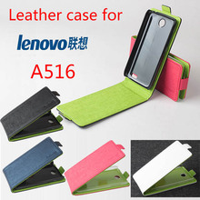Original lenovo a516 flip case lenovo smartphone cover case for model a516