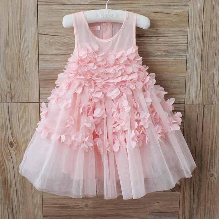 Cute Fashion Kids Girls Clothes children Baby floral Princess Party Dresses toddler girls Dress