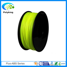 Fluorescent yellow 1 75mm abs filament extruder for makerbot solidoodle Afinia Utilmaker makerbot 3d printer