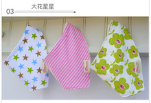 3 Pcs Lot 100 Cotton Baby Bibs Boys Girls Towel Bandanas Chiscarf Idren Cravat Infant Saliva