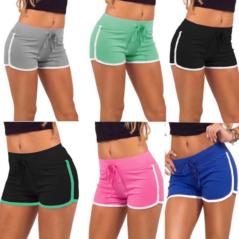 ladies long sports shorts