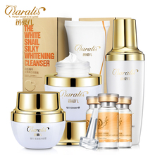 Snails liquid whitening cream cleansing cream moisturizing repair set Acne Treatment Black Head Ageless Beauty