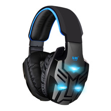 Y028 Over-ear Music Voice Game Gaming Headphone Headset Earphone Headband with Mic Stereo Bass LED Light for PS3 PS4 PC Game