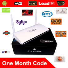 Iptv Set Top Box Leadcool Android Tv Box Android 4.4 With One Month Free Iptv Account Arabic French Iptv Canal