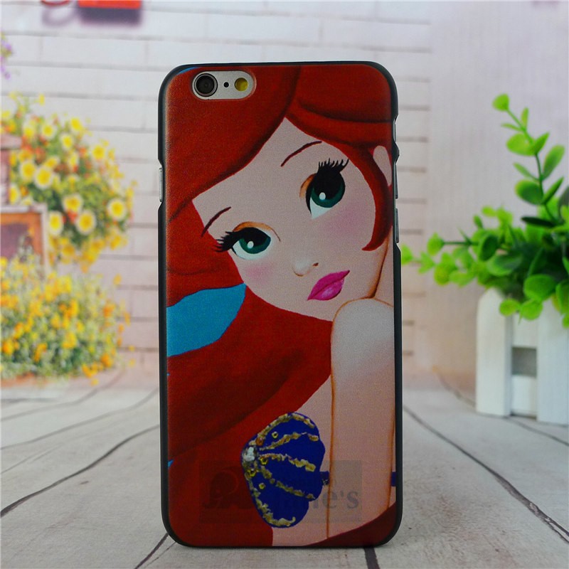 4.7" For Apple i Phone iPhone 6 Case Tattoo Ariel Little Mermaid series Protective Cover Case For iPhone6 Free Shipping 4.7" For Apple i Phone iPhone 6 Case Tattoo Ariel Little Mermaid series Protective Cover Case For iPhone6 Free Shipping