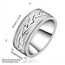 Free Shipping!!Wholesale 925 Silver Ring,Fashion Sterling Silver Jewelry,Wheat Veins Ring Top Quality SMTR650