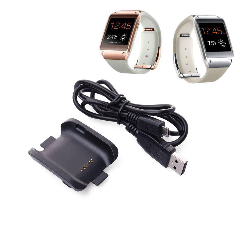 Charger Cradle Charging Dock Decktop Micro USB Cable For Samsung Galaxy Gear Smart Watch SM V700