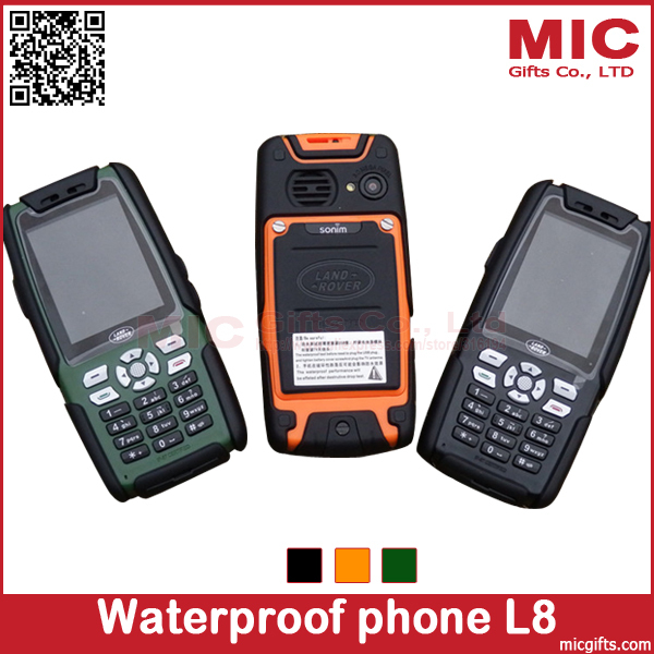 IP67 Waterproof Shockproof Dustproof Dual Sim Card Free TV Walkie Talkie Long StandbyPhone Russian Keyboard Interphone