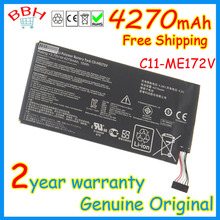 original c11-me172v new battery for asus MeMo Pad ME172V K004 ME371MG 4270mah batteria batteries AKKU high quality