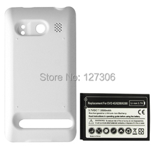 New Arrival Mobile Phone Battery & White Cover Back Door for HTC EVO 4G
